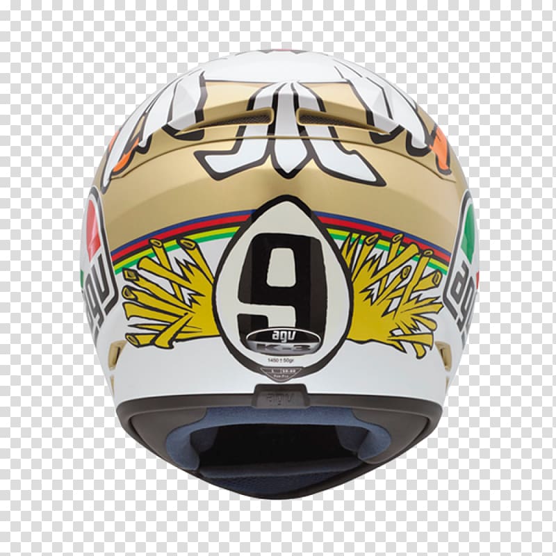 Motorcycle Helmets Chicken AGV, worn transparent background PNG clipart