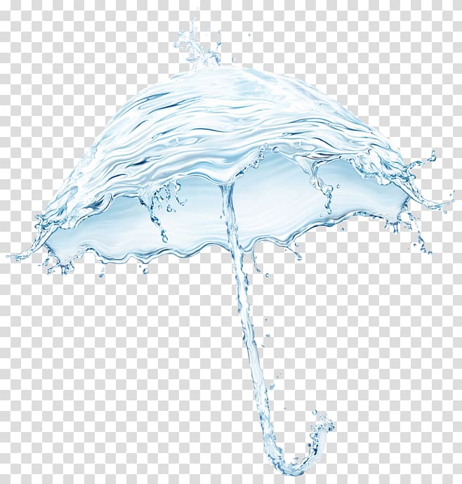 water umbrella, Water Icon, Splash umbrella transparent background PNG clipart