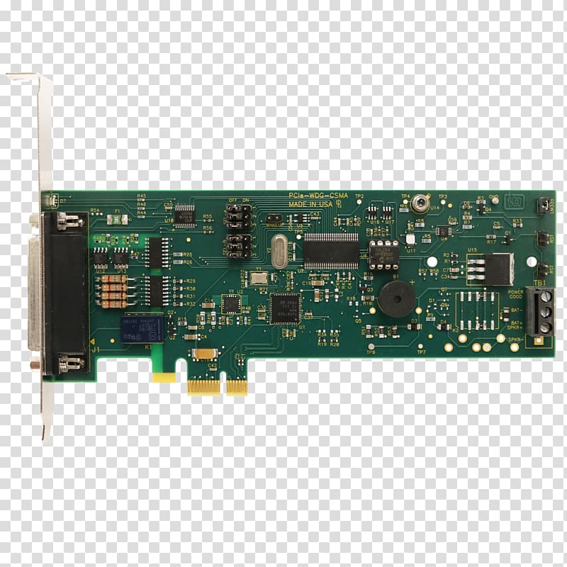 TV Tuner Cards & Adapters Graphics Cards & Video Adapters PCI Express Conventional PCI Watchdog timer, low profile transparent background PNG clipart