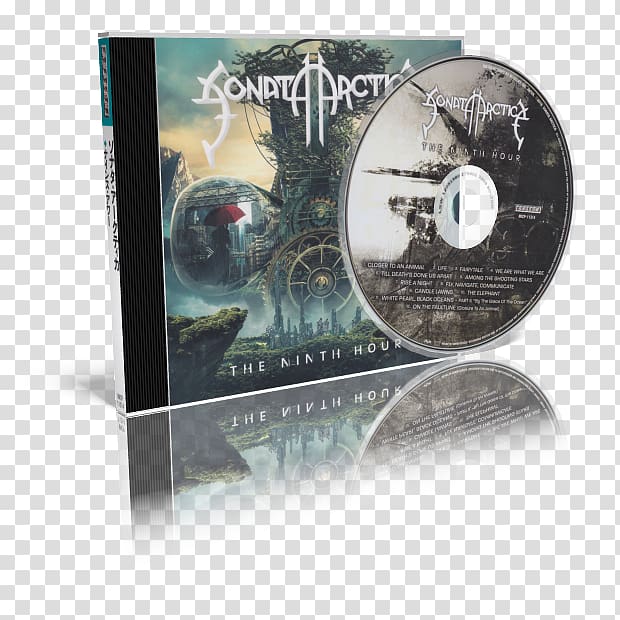 Compact disc The Ninth Hour Sonata Arctica Music Heavy metal, Arctica Islandica transparent background PNG clipart