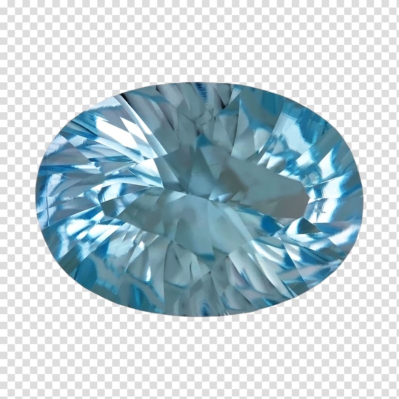 Sky Blue Gemstone Facet Turquoise, gemstone transparent background PNG clipart
