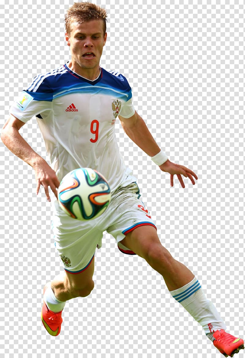 Aleksandr Kokorin Jersey 2014 FIFA World Cup Team sport Football, Russian football transparent background PNG clipart