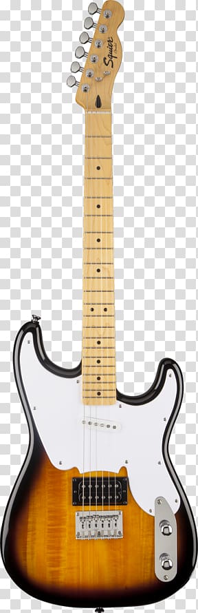 Squier Sunburst Fender Stratocaster Fender Bullet Fender Musical Instruments Corporation, guitar transparent background PNG clipart