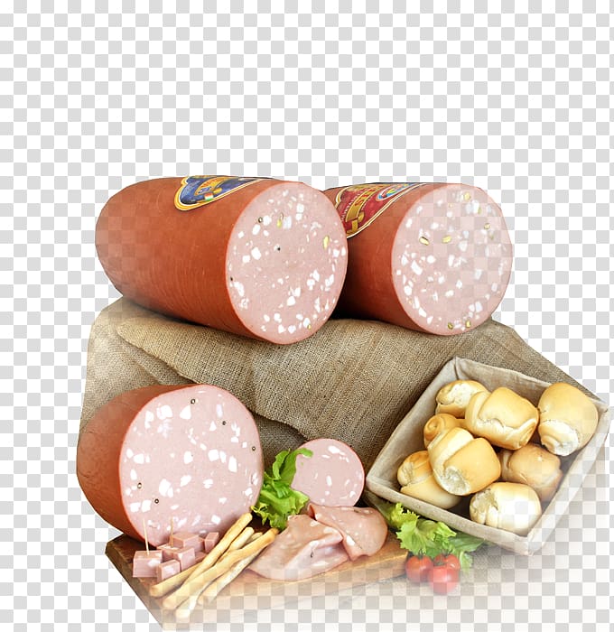 Mortadella Turkey ham Prosciutto Lunch meat, ham transparent background PNG clipart