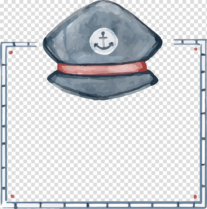 Hat Sailor cap, Sailor hat border Crew transparent background PNG clipart