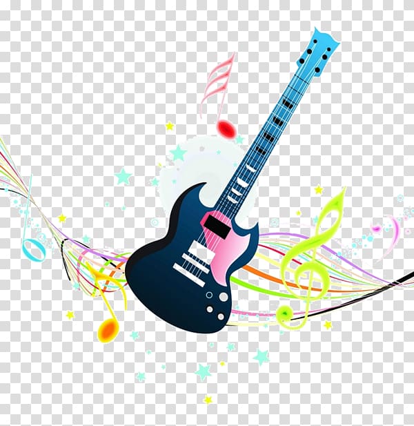 Musician Guitar Musical note, guitar transparent background PNG clipart