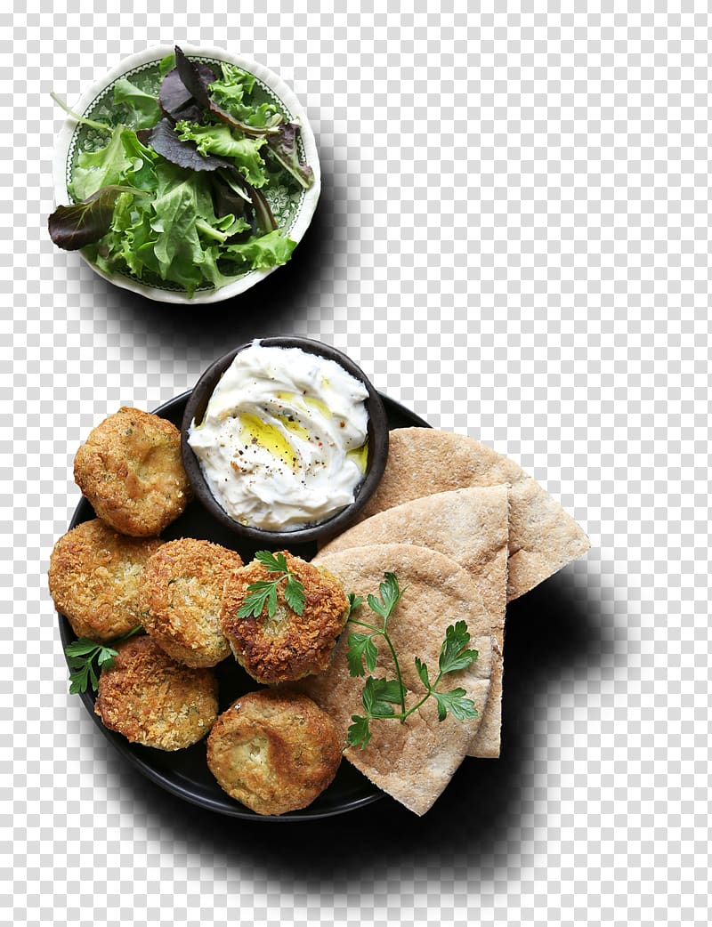 Falafel Pita Meatball Fast food Dish, flafel transparent background PNG clipart