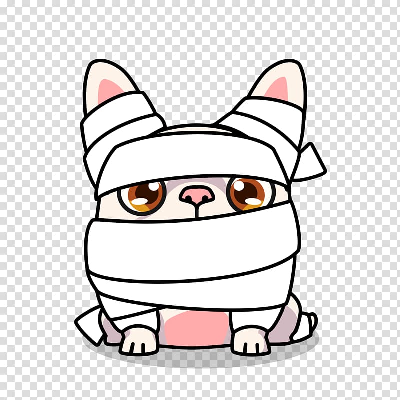 Whiskers Dog TRON CryptoKitties Cryptocurrency, mummy transparent background PNG clipart