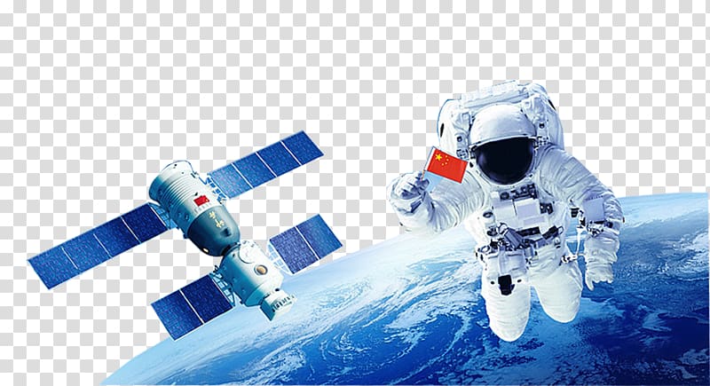 Aerospace Human spaceflight Satellite, Manned space project transparent background PNG clipart