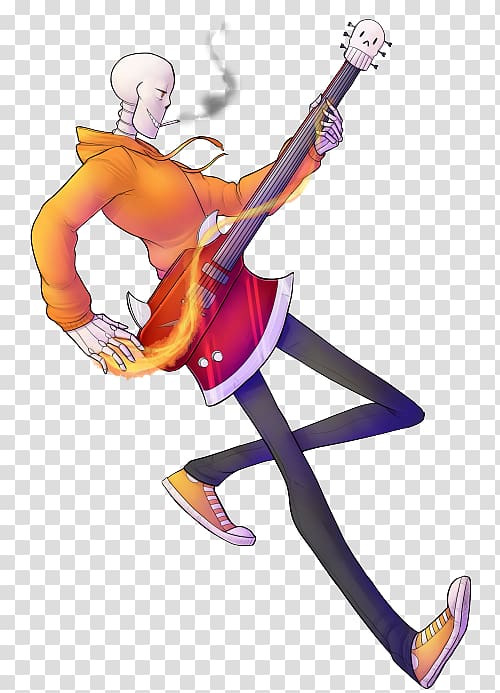 Undertale Papyrus 33 Music Art, mermaid Tattoo transparent background PNG clipart