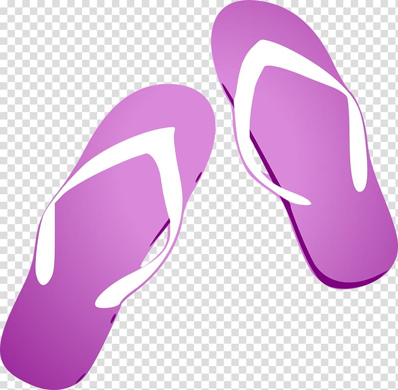 Flip-flops Thong .xchng , Purple sandals transparent background PNG clipart
