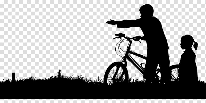 Bicycle BMX Silhouette Cycling, cycling transparent background PNG clipart