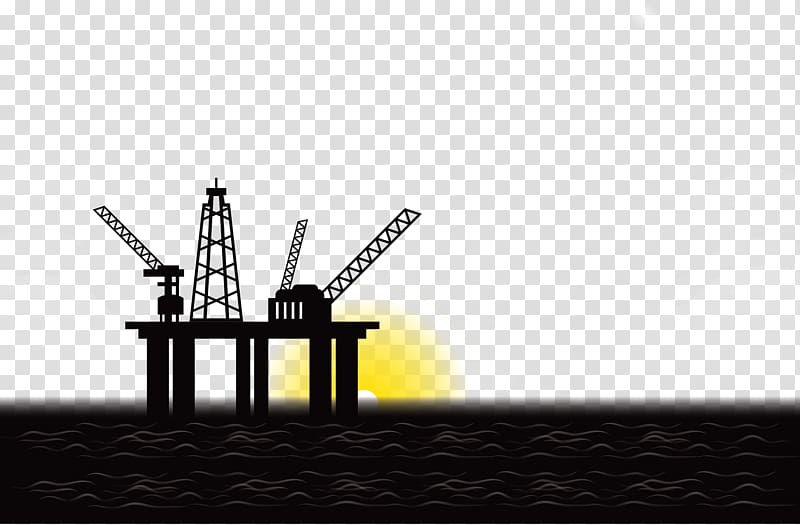 Extraction of petroleum Petroleum industry Illustration, illustration sunrise at sea transparent background PNG clipart