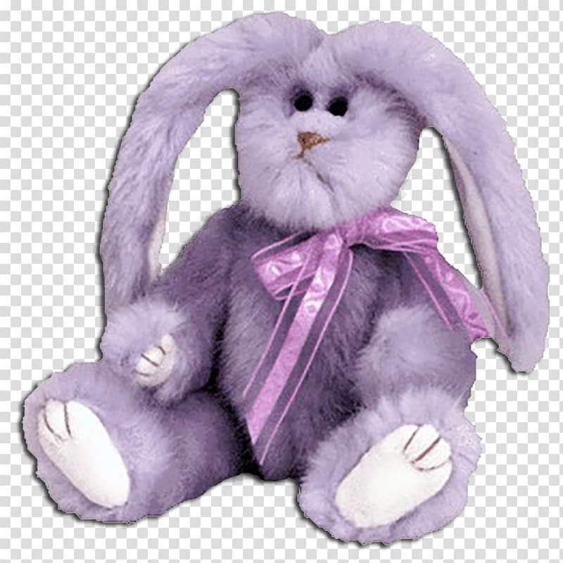 Stuffed Animals & Cuddly Toys Lilac European rabbit Ty Inc., stuffed dog transparent background PNG clipart