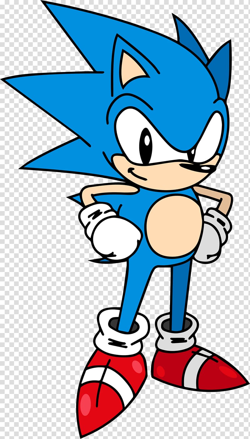 Sonic CD Drawing Cartoon Fiction, sonic drive in transparent background PNG clipart