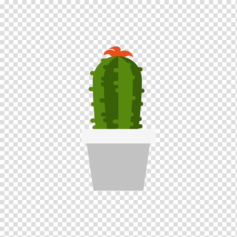 Cactaceae Plant, A pot of cactus transparent background PNG clipart