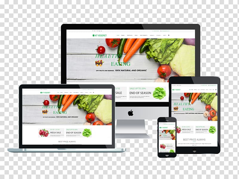 Responsive web design Web template system Joomla Bootstrap, promotional advertising design three-dimensional t transparent background PNG clipart