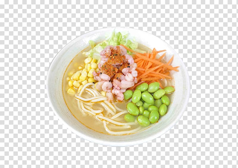 Okinawa soba Ramen Saimin Chinese noodles Lamian, chicken dumpling transparent background PNG clipart