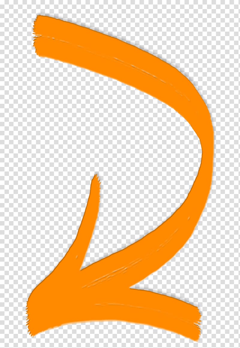 curved arrow , Arrow Orange , Orange Arrow transparent background PNG clipart
