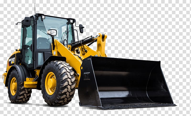 Caterpillar Inc. Bulldozer Heavy Machinery Tractor, Front Page transparent background PNG clipart