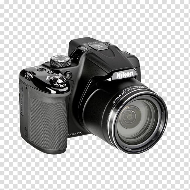 Digital SLR Camera lens Panasonic Lumix DMC-GH4 Mirrorless interchangeable-lens camera, camera lens transparent background PNG clipart