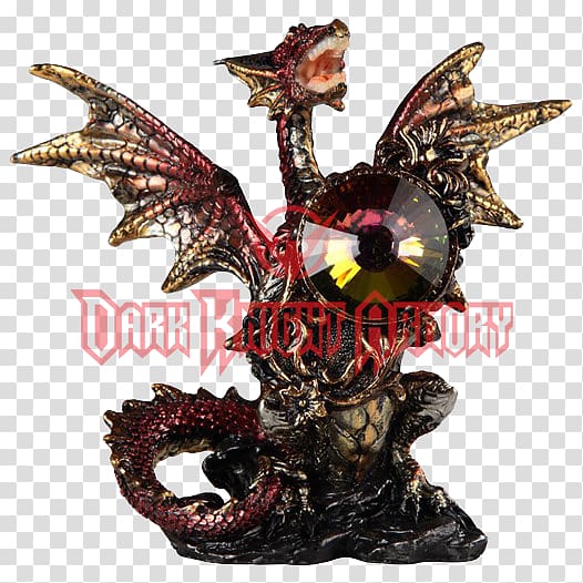 Yellow Dragon Figurine Middle Ages Red, dragon treasure ship transparent background PNG clipart