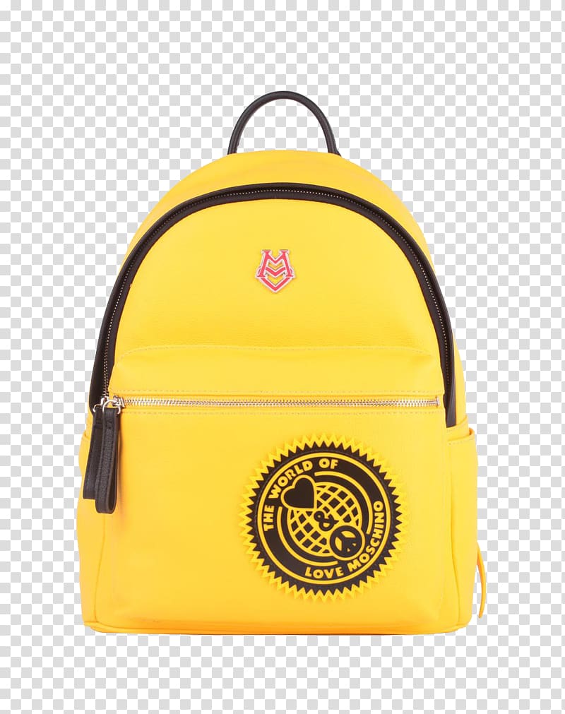 Moschino Bag Designer Backpack, Simple and stylish shoulder bag transparent background PNG clipart