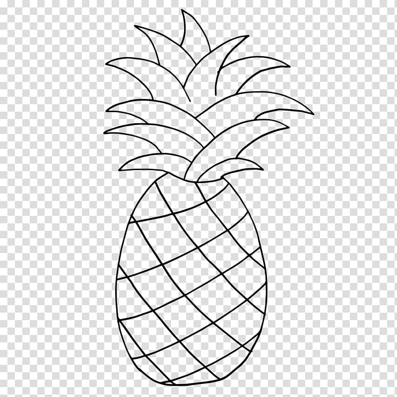 Pineapple Line art Drawing , pineapple pattern transparent background PNG clipart