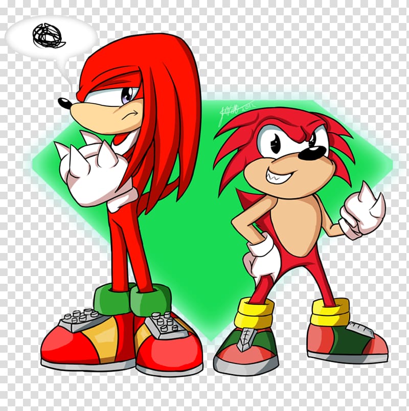 Sonic & Knuckles Sonic Generations Knuckles the Echidna Sonic the Hedgehog 2 Character, amy and knuckles transparent background PNG clipart
