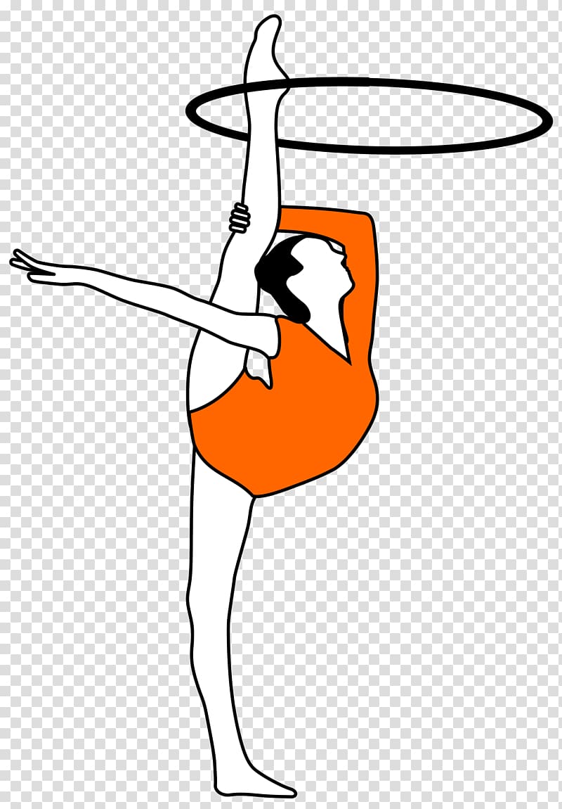 Rhythmic gymnastics Artistic gymnastics Ribbon , gymnastics transparent background PNG clipart