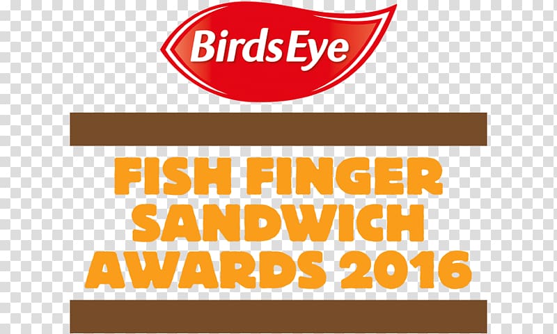 Hamburger Logo Brand Birds Eye Font, fish finger transparent background PNG clipart