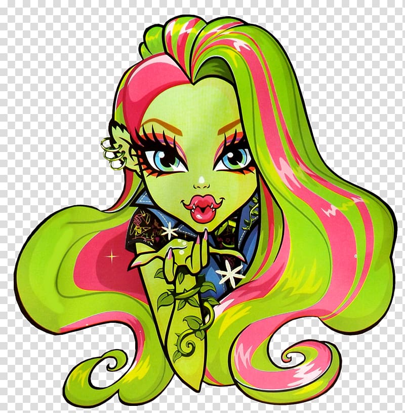 Monster High: Ghoul Spirit Doll Frankie Stein, venus transparent background PNG clipart
