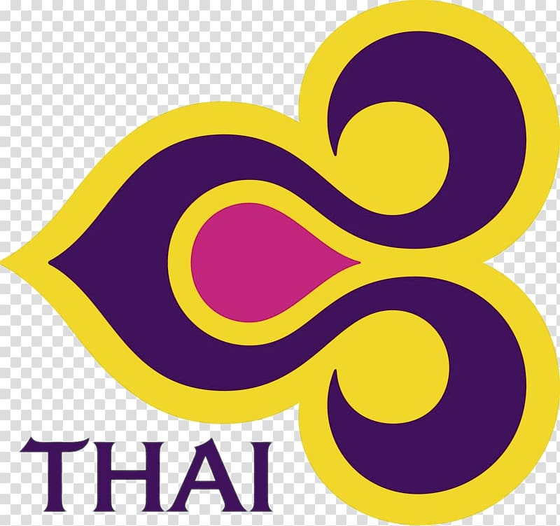 Thai logo illustration, Thai Airlines Logo transparent background PNG clipart