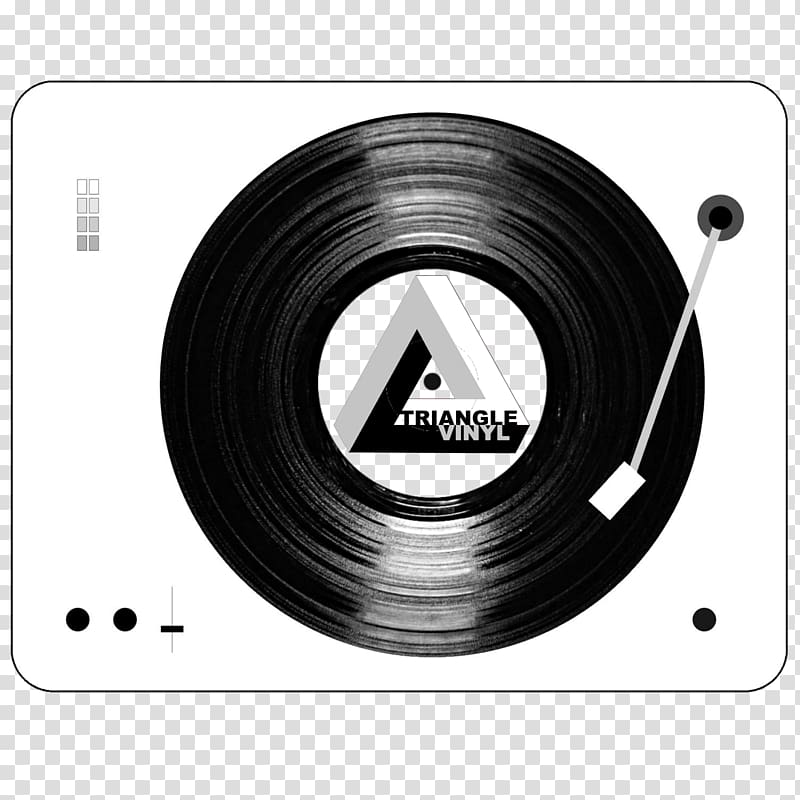 Triangle Vinyl Phonograph record LP record Record Shop Album, record player transparent background PNG clipart