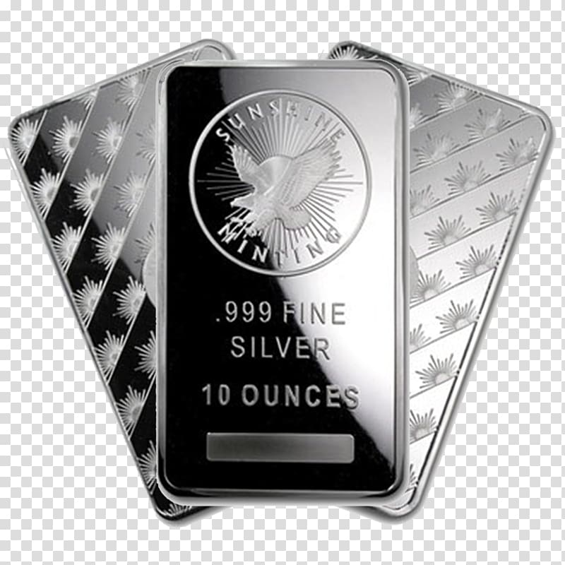 The Bullion Bank Silver Gold bar, silver bar transparent background PNG clipart
