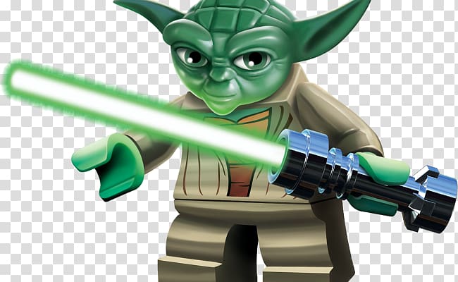 Lego Star Wars III: The Clone Wars Yoda Lego Star Wars: The Complete Saga, star wars transparent background PNG clipart