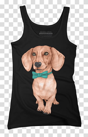 Dachshund T-shirt Sleeve Hoodie, T-shirt transparent background PNG clipart thumbnail