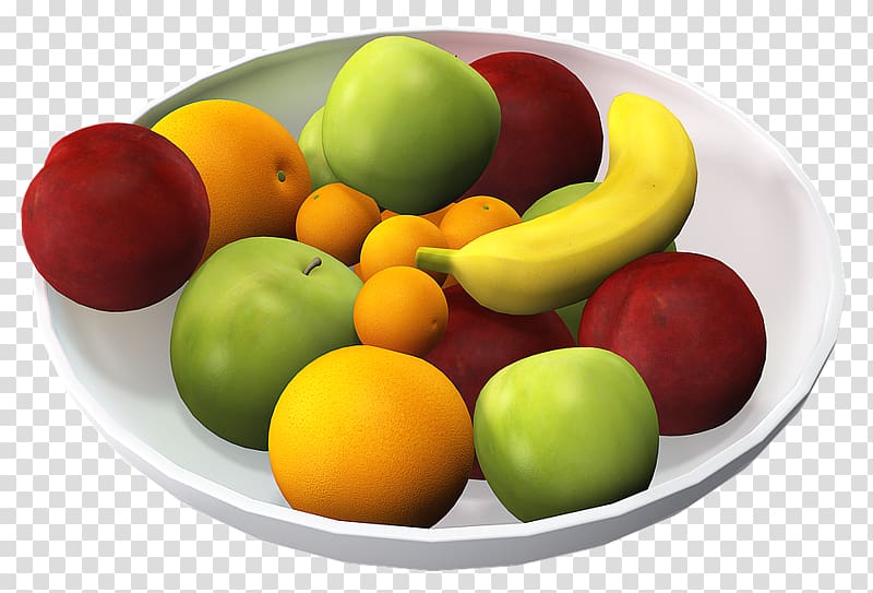 Fruit Vegetarian cuisine Bowl Banana Food, banana transparent background PNG clipart