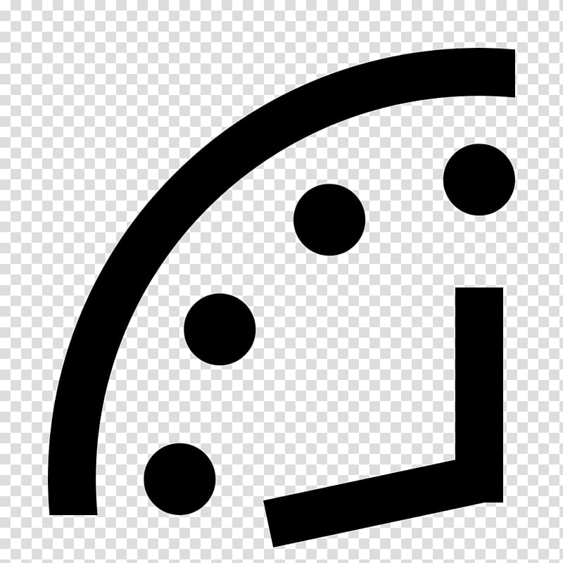 Doomsday Clock 2 Minutes to Midnight Einde van de wereld, clock transparent background PNG clipart