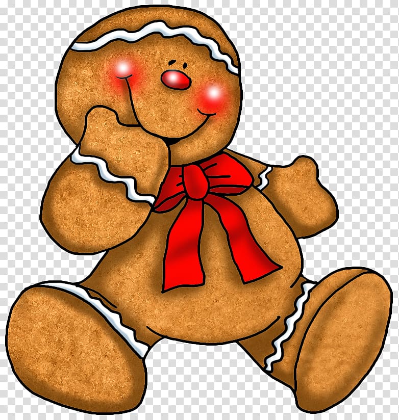gingerbread illustration, Gingerbread man Gingerbread house , Christmas Gingerbread Ornament transparent background PNG clipart