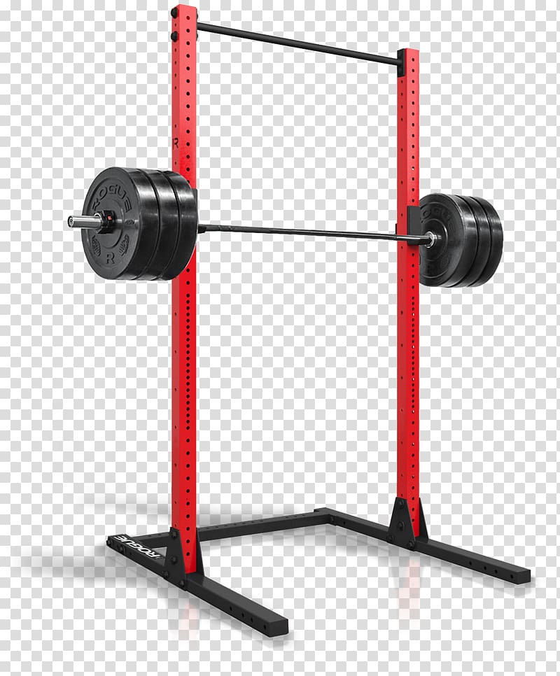 Power rack Bench Fitness Centre Weight training Squat, gym squats transparent background PNG clipart