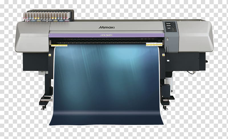 Wide-format printer Offset printing Vinyl banners Digital printing, printer transparent background PNG clipart