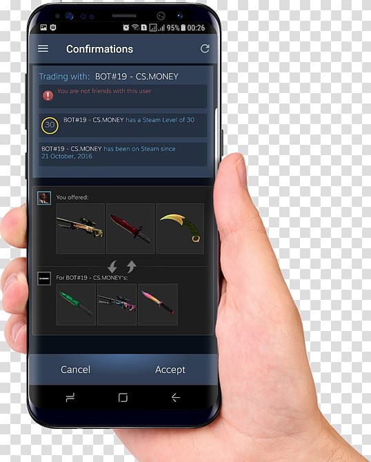 Counter-Strike: Global Offensive Counter-Strike: Source Feature phone Steam, cs go steam bots transparent background PNG clipart