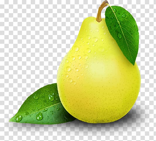 Pear Lemon-lime drink Key lime, pear transparent background PNG clipart