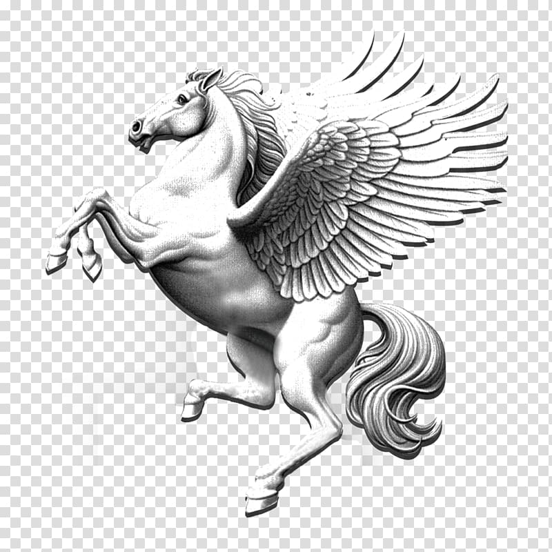 white pegasus , , Pegasus transparent background PNG clipart
