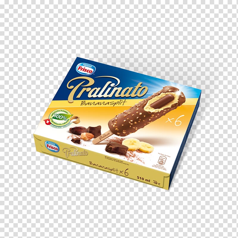 Ice cream Frisco Caramel Flavor Switzerland, Banana Splits transparent background PNG clipart