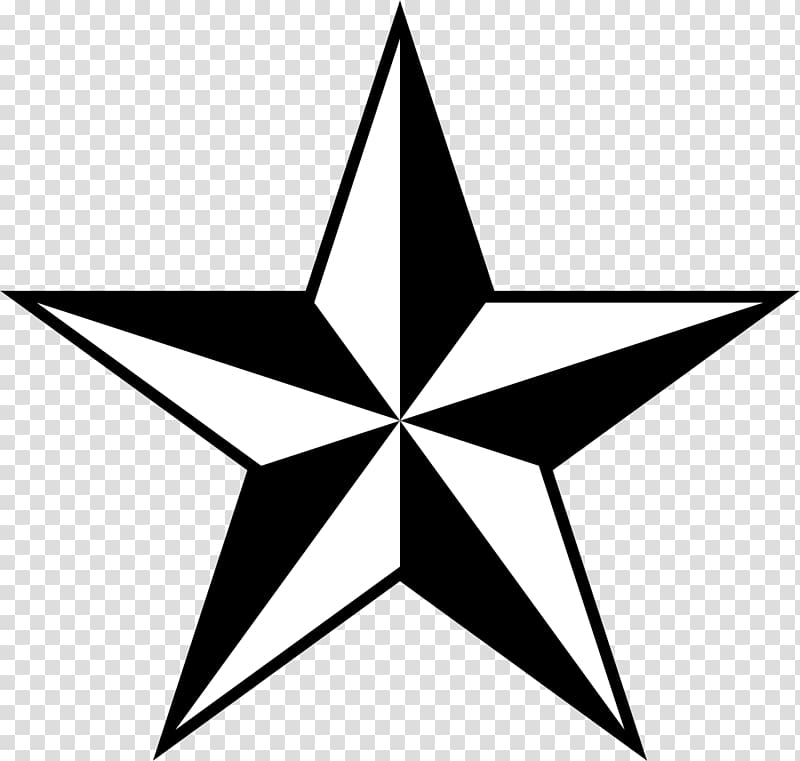 Nautical star Sailor tattoos Symbol Decal, nautical transparent background PNG clipart