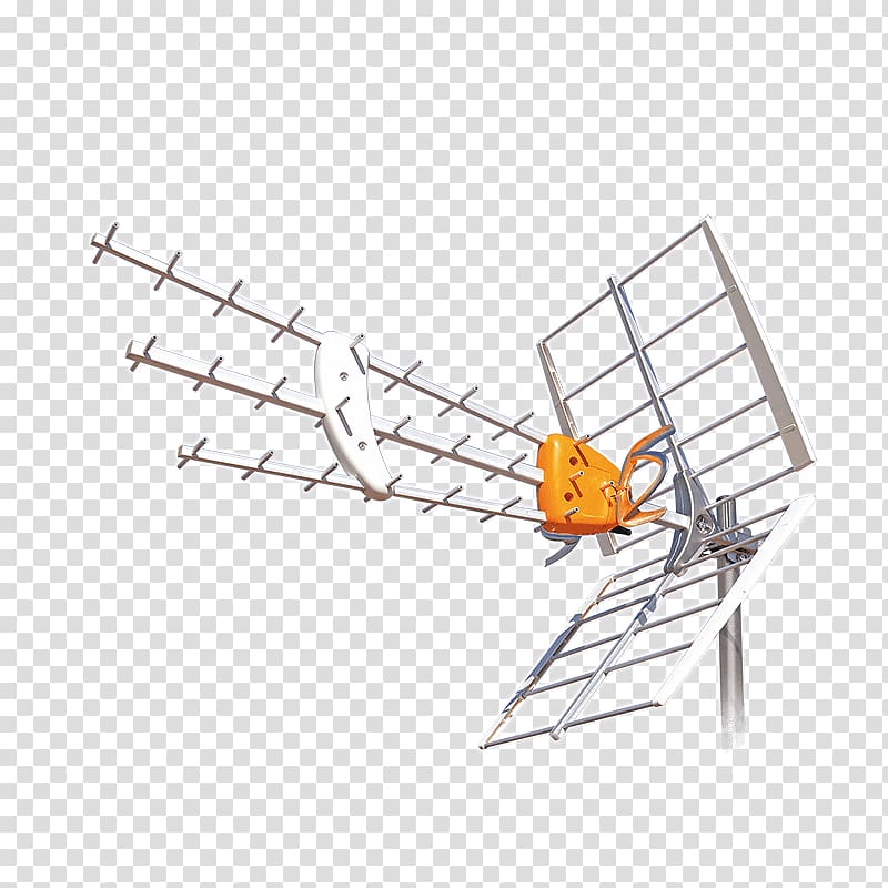 Aerials Parabolic antenna Television antenna Digital terrestrial television Cable television, antena transparent background PNG clipart