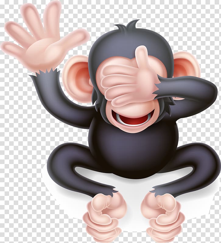 funny baby monkey cartoon