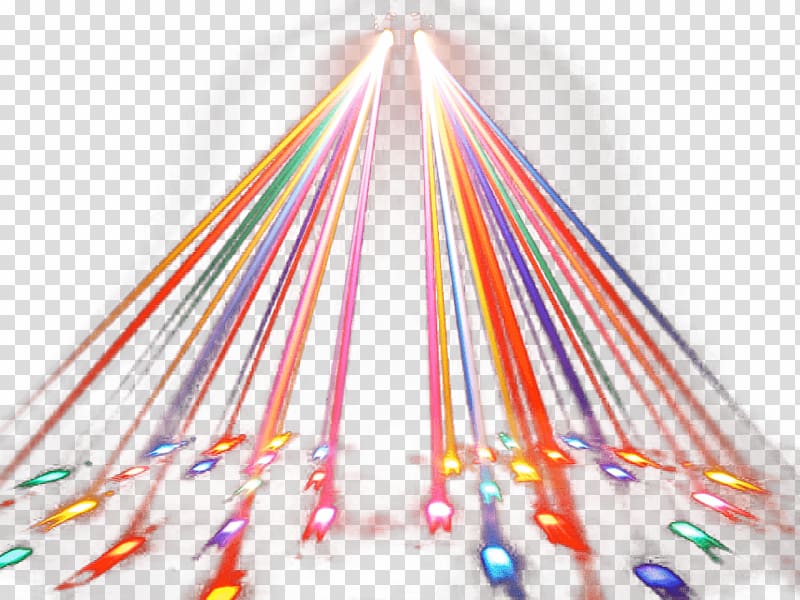 multicolored light ray illustration, Disco Lights transparent background PNG clipart